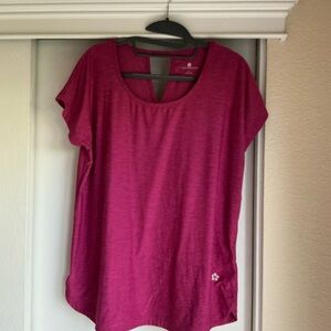 Tuff Athletics Magenta Short Sleeve Tee